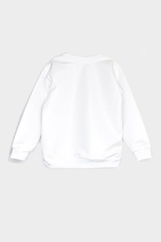 Bērnu One Wolf džemperis, tumši/gaiši pelēks ar sarkanu logo